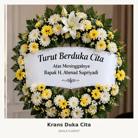 Krans Bunga Duka Cipayung